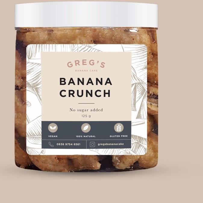 

Terbaru | KF7 | Greg's Banana Crunch 140 gr