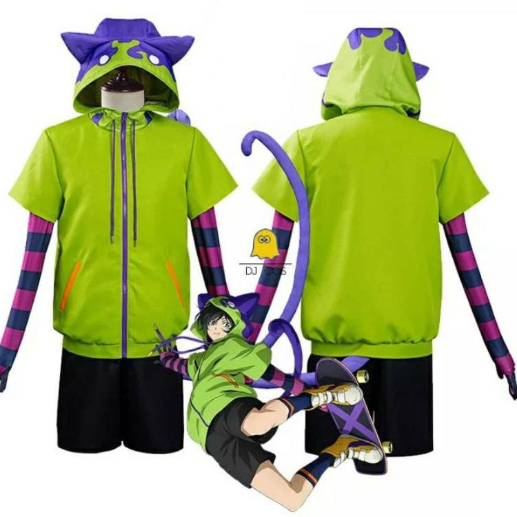 Penawaran Terbaik Mm3M7 Miya Chinen SK8 the Infinity Jacket Cosplay Anime