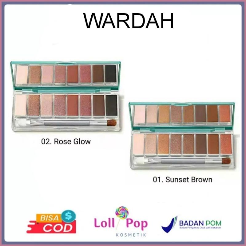 WARDAH EXCLUSIVE EYESHADOW PALETTE