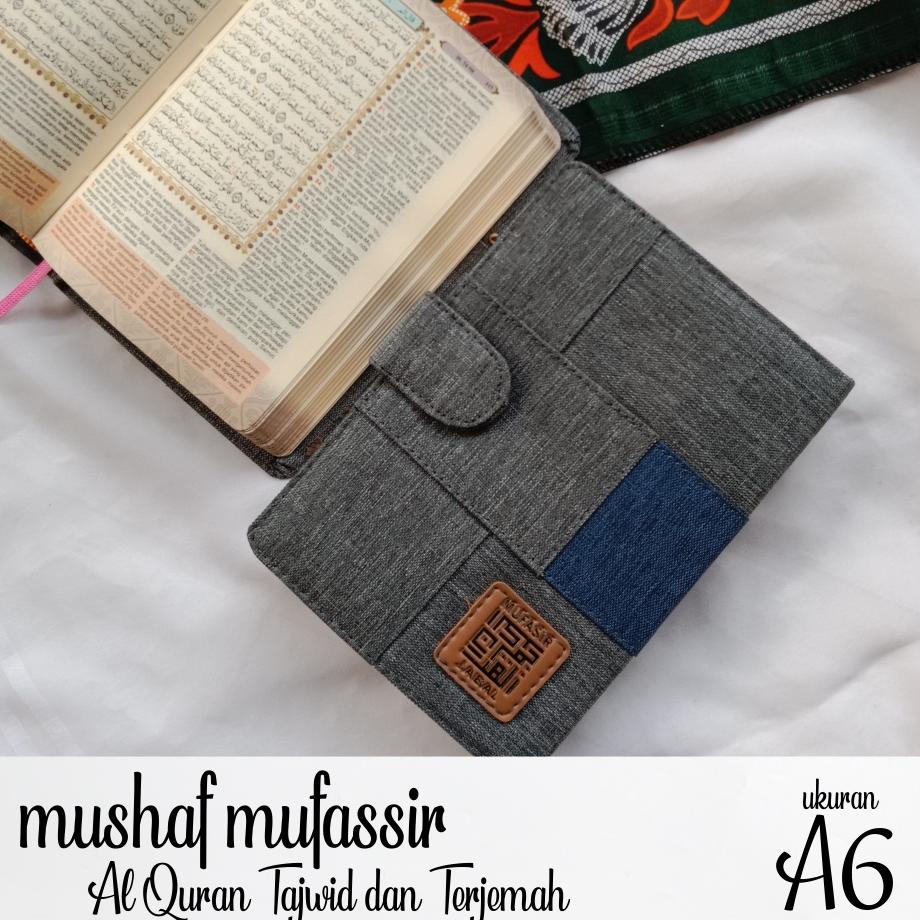 Baru alquran terjemah tajwid dan tafsir quran jabal mushaf mufassir jaket ukuran a6 lengkap 30 juz p