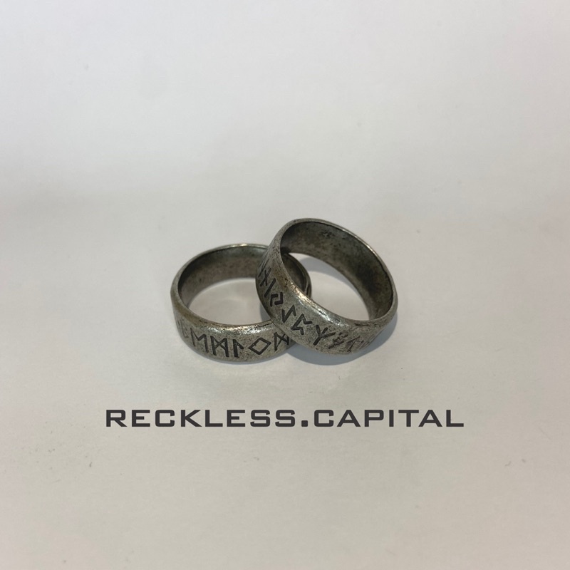 [Bayar di Tempat] Cincin 1%/Cincin pria/Cincin ring skull/Cincin Couple/ Ring skull/Cincin Titanium/