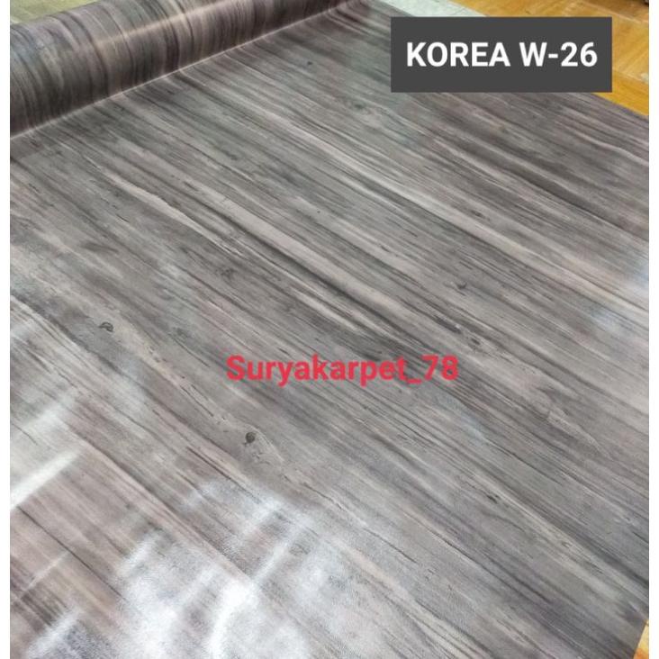 KARPET LANTAI VINYL PLASTIK TEBAL IMPORT KOREA  LEBAR 2meter Tebal 0.5mm (1ROLL 1JUTA)