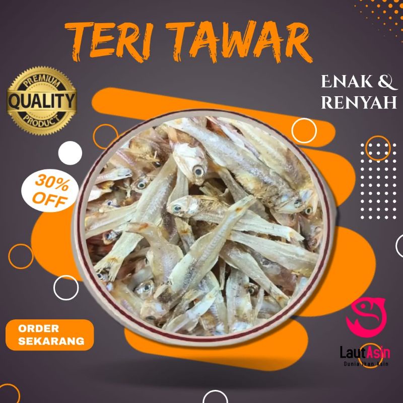 

Ikan Asin Teri Tawar 1kg Kualitas Super Premium