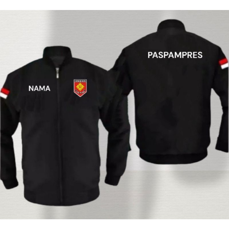 JAKET BOMBER PASPAMPRES-POLRI-BSSN-SIBER POLRI