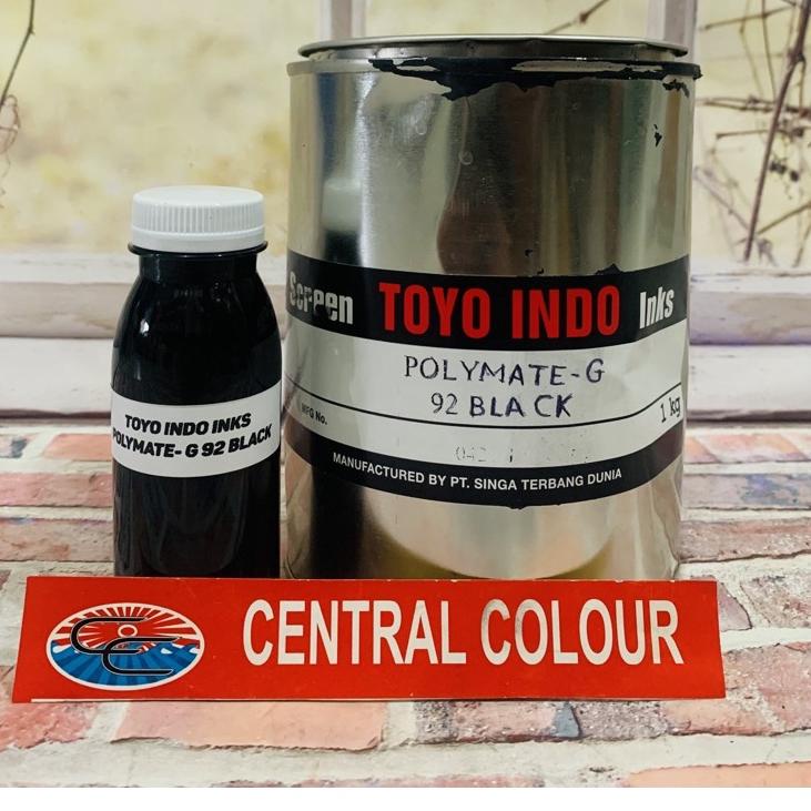 

Top Discount7.7 Tinta Toyo Polymate-G 92 Black Tinta Sablon Plastik - 100GR 512❞