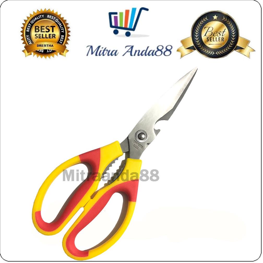 

[W7E] Mitraanda88 Gunting Serbaguna / Gunting Sayur / Gunting Dapur / Gunting Karton Fujimura Super Promo