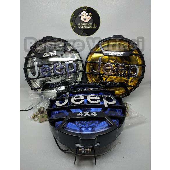 Lampu Tembak JEEP Bohlam 4x4 Bohlam Lampu Sorot JEEP FogLamp Bulat 45