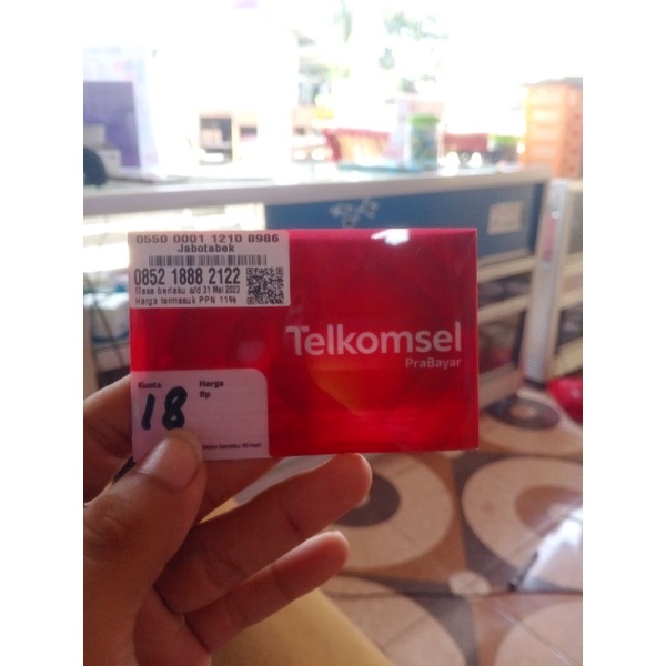 PERDANA TELKOMSEL/NOMOR CANTIK TELKOMSEL/PERDANA TELKOMSEL 18GB