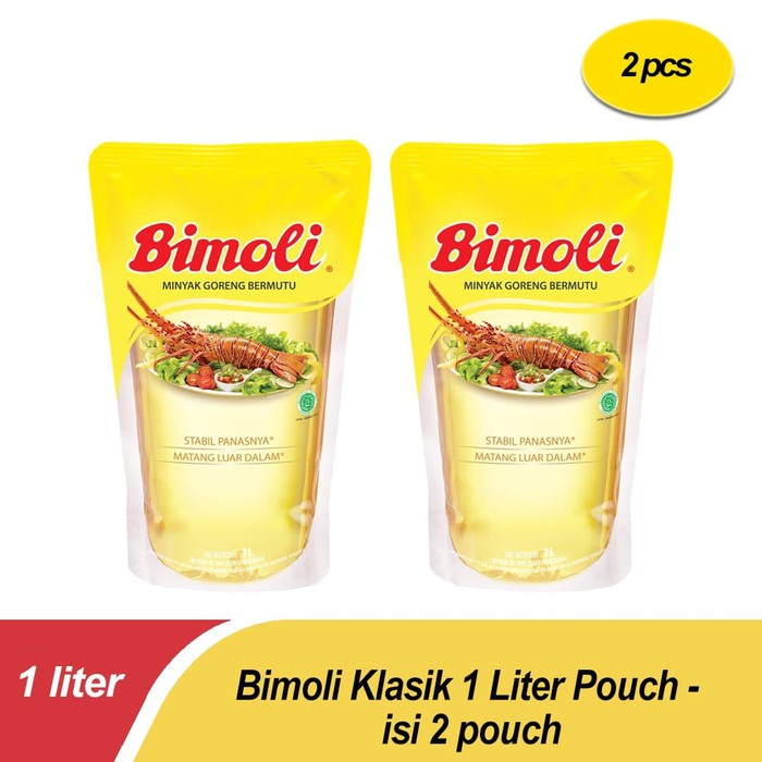 

Bimoli Klasik 1 Liter Pouch - Isi 2 Pouch