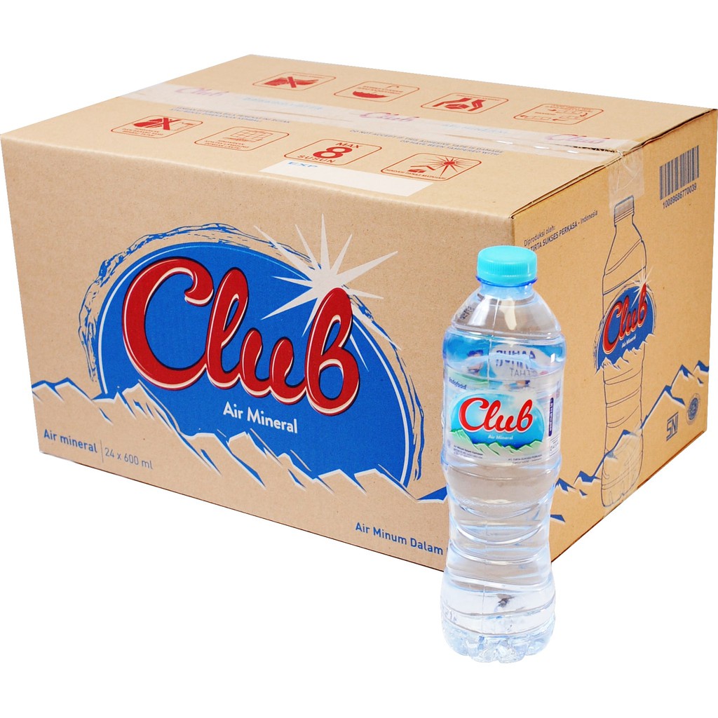 

Club Air Mineral 600ml x 24 Pcs