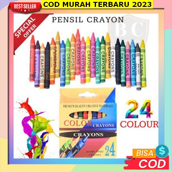 

Krayon Anak Set Alat Menggambar Umur 3 4 5 6 7 Th Lengkap Cod Ajaib Laki Laki Crayon Warna Cerah Anak2 Anti Kotor 2 Tahun Alat Lukis Pengasah Bentuk Segitiga Seni Lukis Mewarnai High Quality Pensil Warna Terbaru 2023 Mur Crayon Isi 24 Warna / Pensil Mew