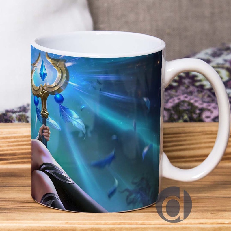Mug Gelas Mobile Legends Pharsa Skin Indigo Aviatrix M33
