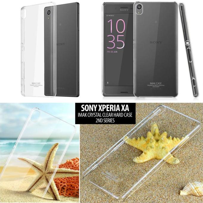 Sony Xperia XA / XA Dual - Imak Crystal Clear Hard Case 2nd Series bykailladiv1