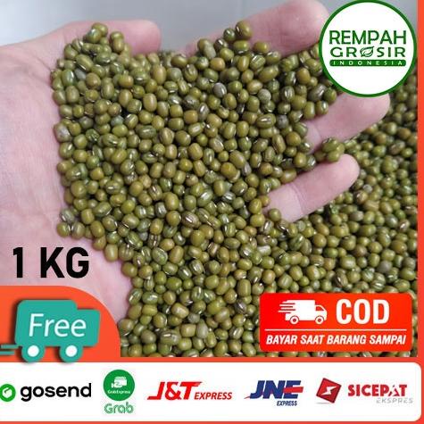 

[PROMOSI !!] Kacang Hijau Ijo Mung Bean Burma Birma Super Premium 1kg | Green Soy 1 kg Kilo Kiloan Termurah Grosir [KODE 63]