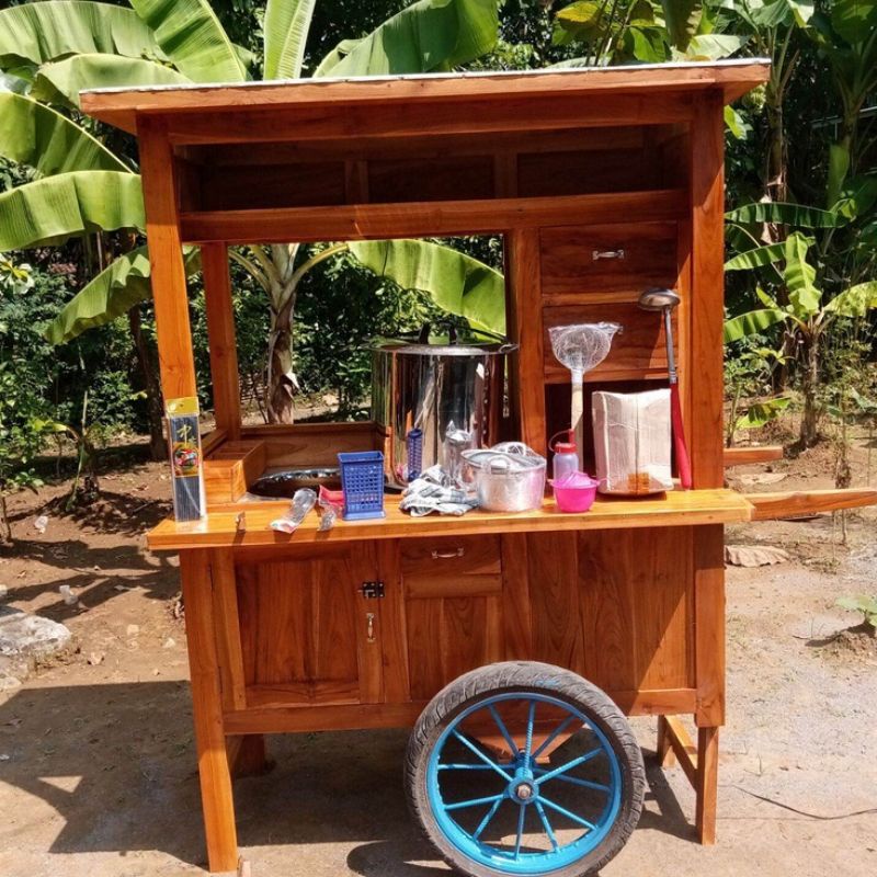 gerobak mie ayam komplit ongkir