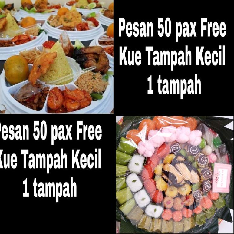

[Terkece Se-RI] Tumpeng Mini Sekat Plus Buah