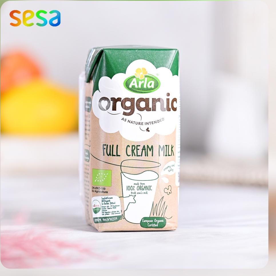 

(Terbaik) Arla - Organic Full Cream Milk UHT 200 ml (Susu Organik)