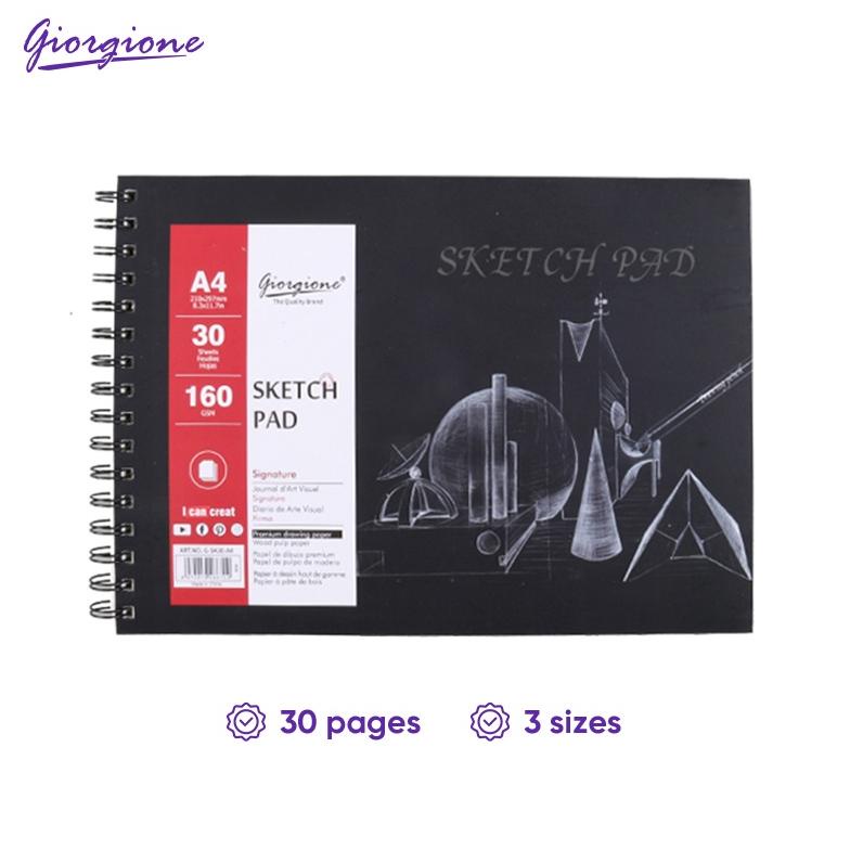 

SPMJU Giorgione Sketch Book Buku Skets A3/A4/A5 G-SK30 ➙Kirim Langsung