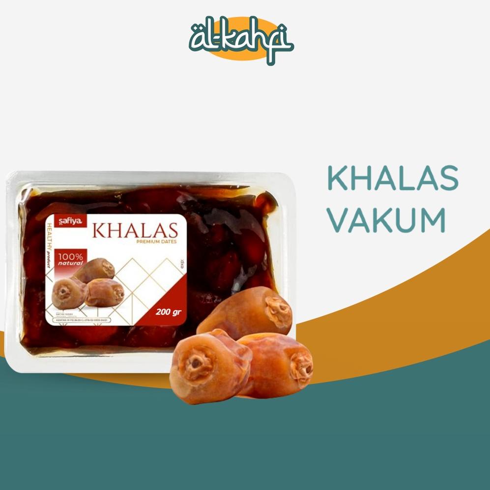 

[ SALE ] Kurma Khalas Vakum / Vacuum 200gr Safiya Premium