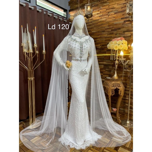 GAUN PENGANTIN DUYUNG | GAUN JUBAH|BAJU WEDDING BEREKOR | GAUN MEWAH  FUL PAYET | BAJU PENGANTIN MODERN/SLIM DRESS.//GAUN VIRAL