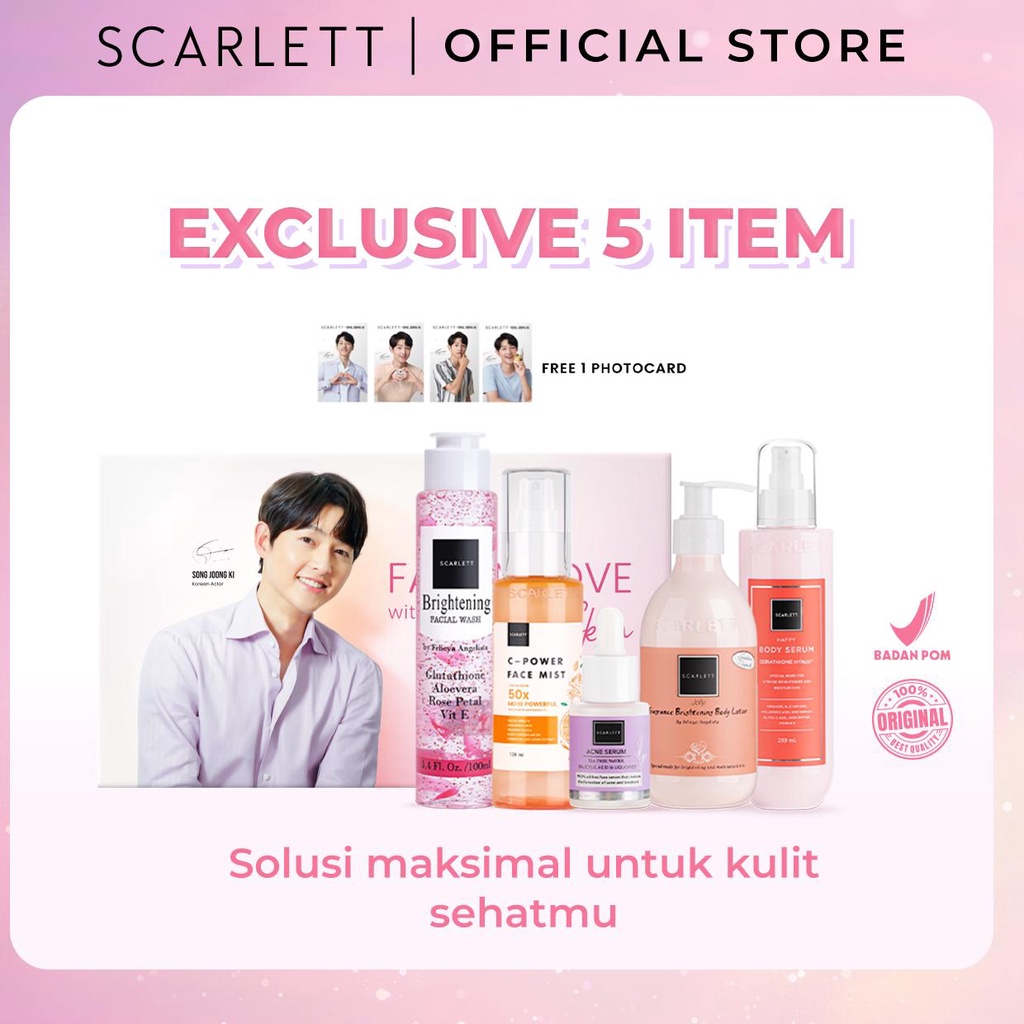 Star 6.6 Scarlett Whitening Exclusive 5 Item