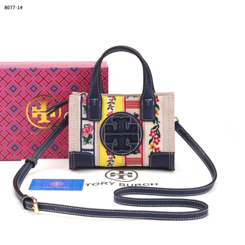 Tory Burch Ella Micro Ouadrant Mini Sling Bag 8077-1