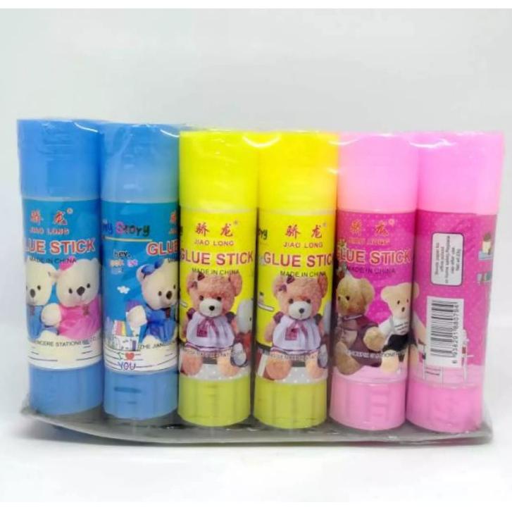 

E7QK9 (24pc) LEM STIK KECIL 10 gram / GLUE STICK FANCY 10 GRAM / LEM MURAH FANCY / LEM KERTAS NON TOXIC 7981