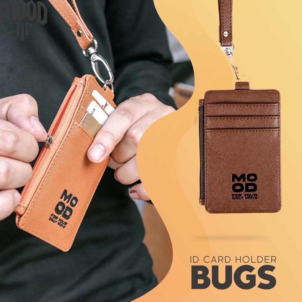 

MP6254 ID CARD HOLDER NAME TAG - BUGS POCKET by MOOD ADVENTURE Ready