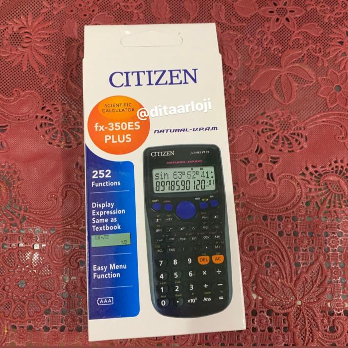 

Terlaris Kalkulator Citizen Fx350Es Plus Scientific Calculator Sekolah Lengkap
