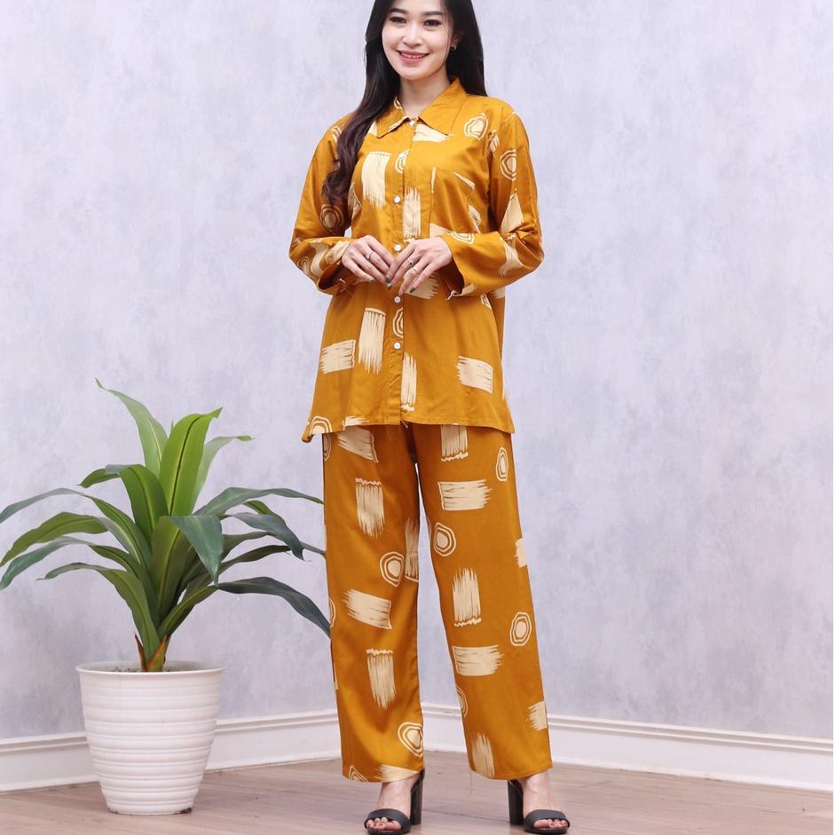 Kirim Teraman one set wanita kekinian 2021 daster arab setelan wanita terbaru/ one set rayon/setelan
