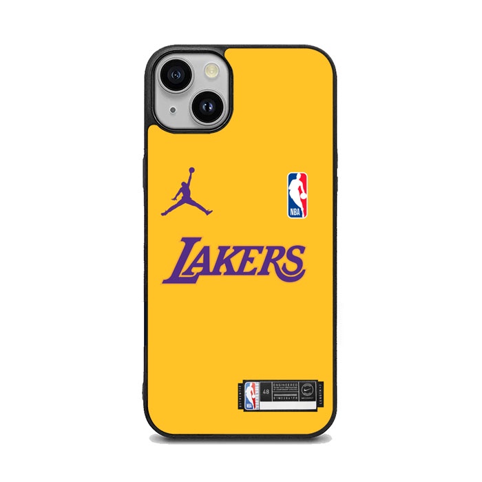 Case Casing Softcase Cover Iphone 14 13 12 11 X Xs Xr Pro Max Mini Plus Lakers BG0685