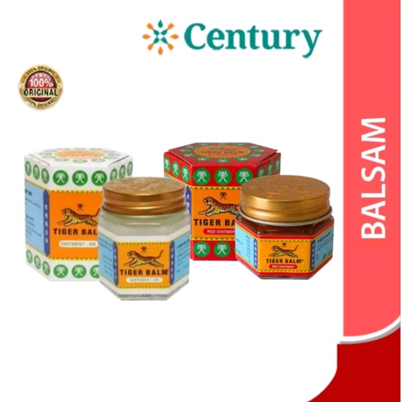 Tiger Balm/ Balsem Harimau /Tiger Balm White/Tiger Balm Red