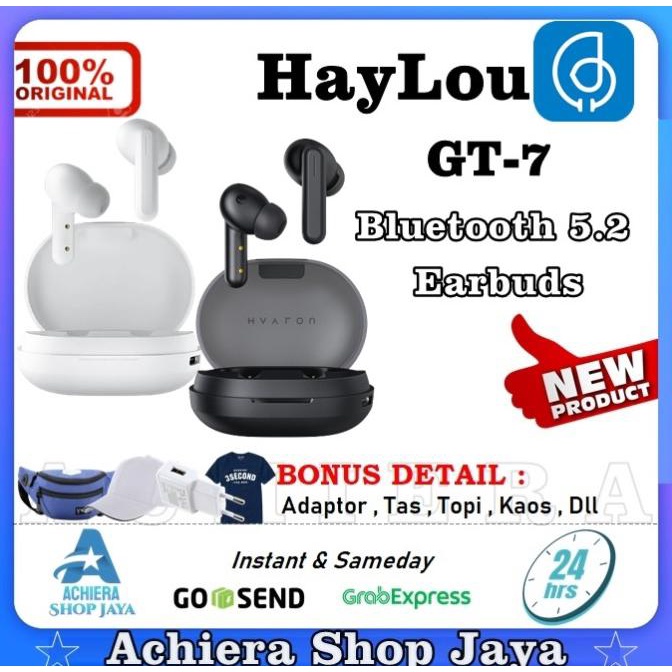 Terbaru Haylou Gt7 Tws Bluetooth Wireless Earbuds Gaming Mode With Mic