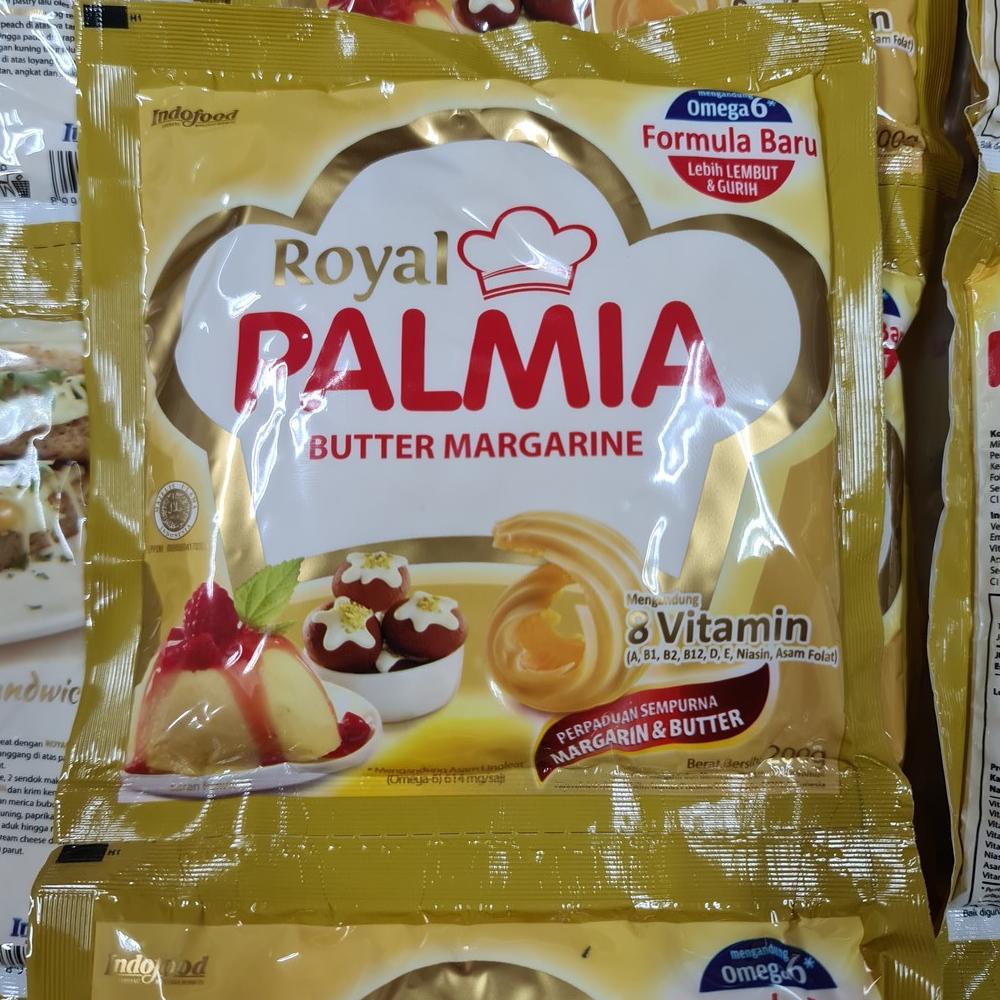 

Terlaris Margarine ROYAL PALMIA 200gr sachet butter & margarin blend