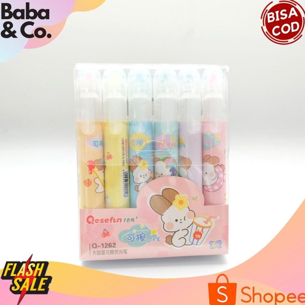 

Discount Stabilo Qesefun 1 Set Isi 6 Pcs Bisa Di Hapus Highlighter Unik Lucu Murah Stabilo Mewah Spidol Bisa Di Hapus Alat Tulis Sekolah Alat Tulis Kantor Atk Murah Bisa Cod