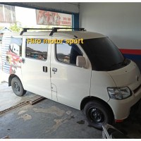cross bar kaki roof rack grand max luxio Hiro Motor Sport