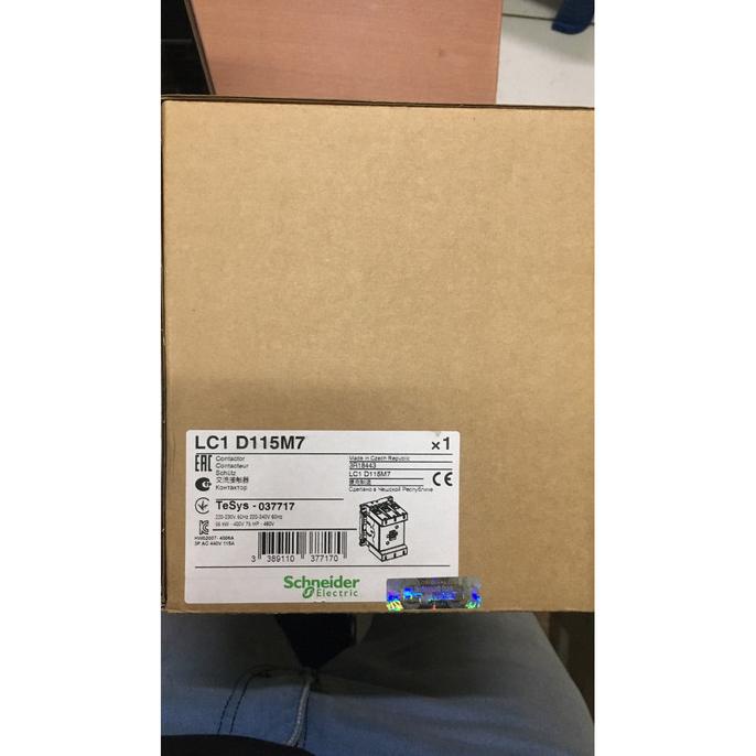 Kontaktor Schneider Lc1D115M7 - 220V Lc1D115 Viral