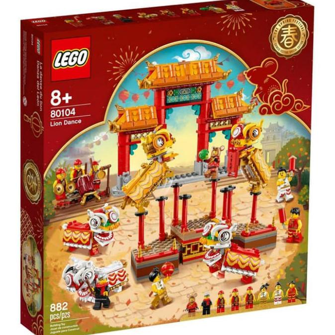 Diskon Spesial Lego 80104 Lion Dance Barongsai / Chinese New Year Terbaru