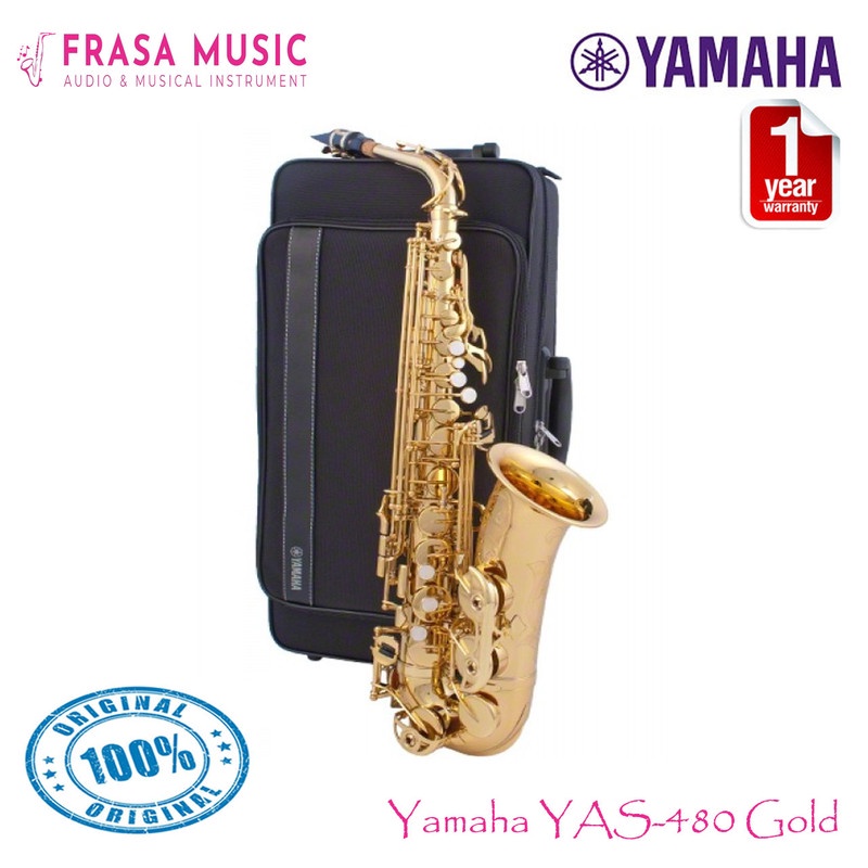 Saxophone Yamaha YAS480 / YAS 480 / YAS-480 Gold