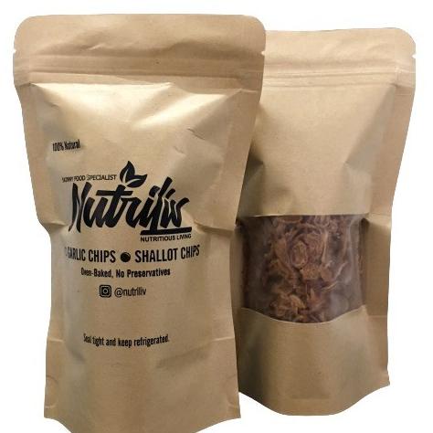 

Nutriliv Bawang Merah Oven Panggang Tidak Digoreng Baked Shallot Chips