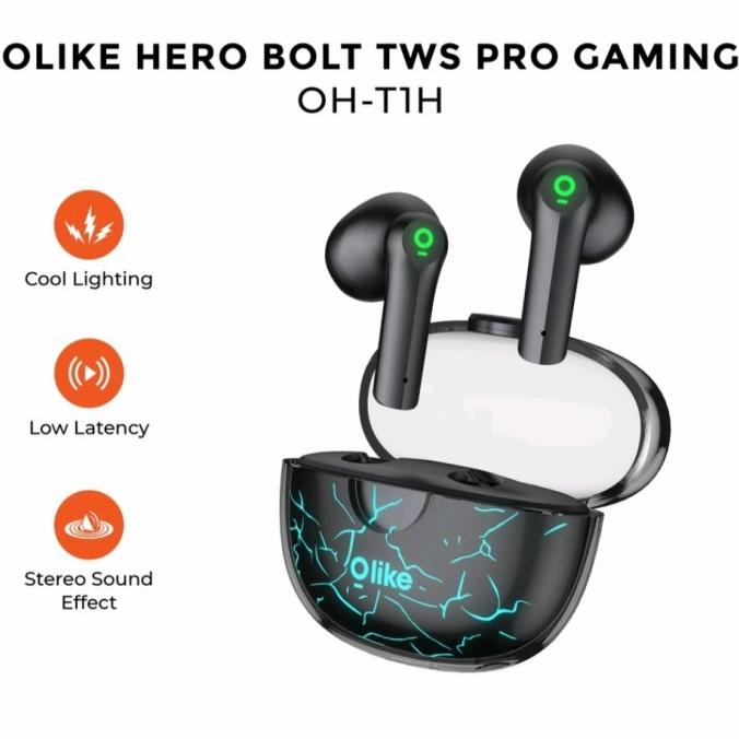 Terbaru Olike Hero Bolt Tws Pro Gaming Bluetooth Headset