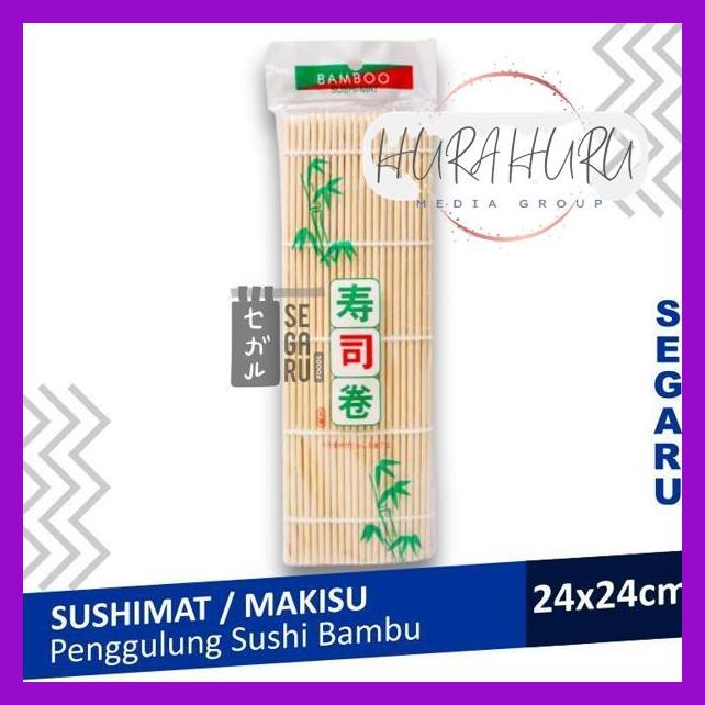 

Sushimat Makisu Penggulung Sushi Bambu Murah Banget !!