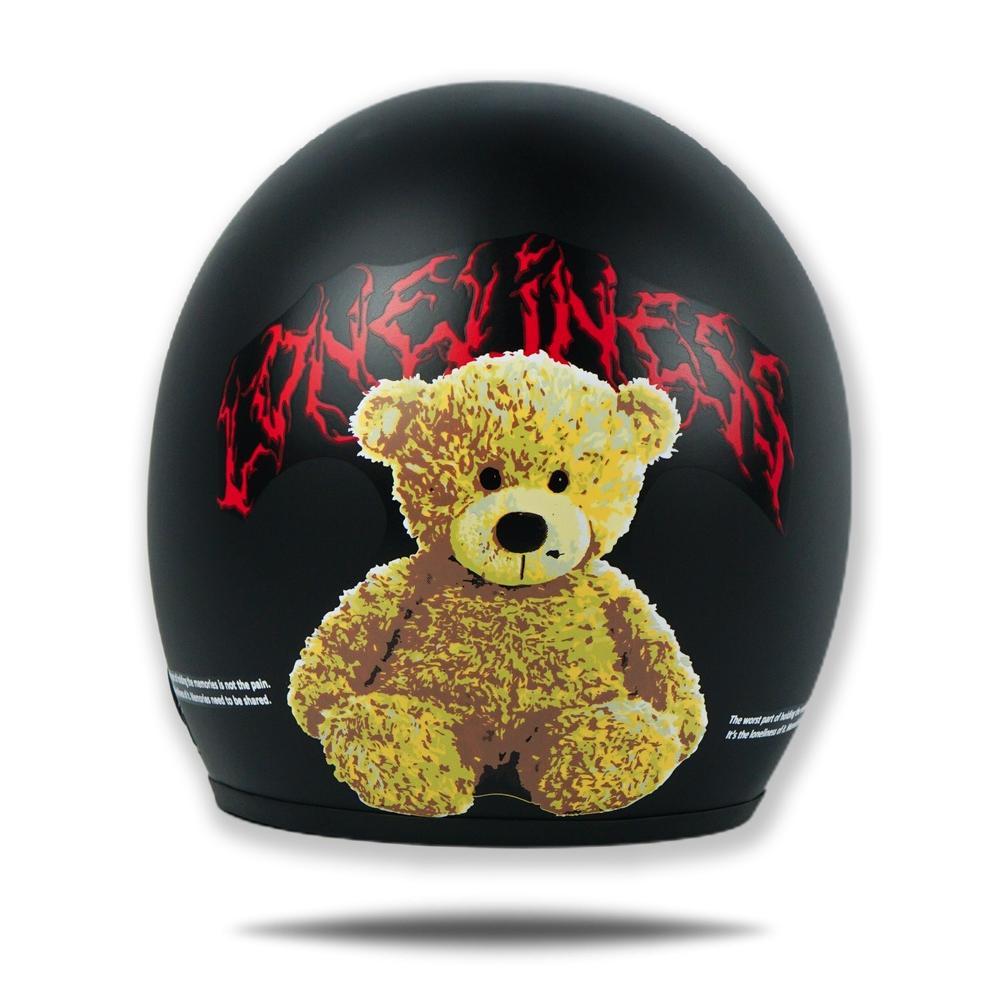 R-Six Helm Bogo Dewasa Kekinian Motif Bear