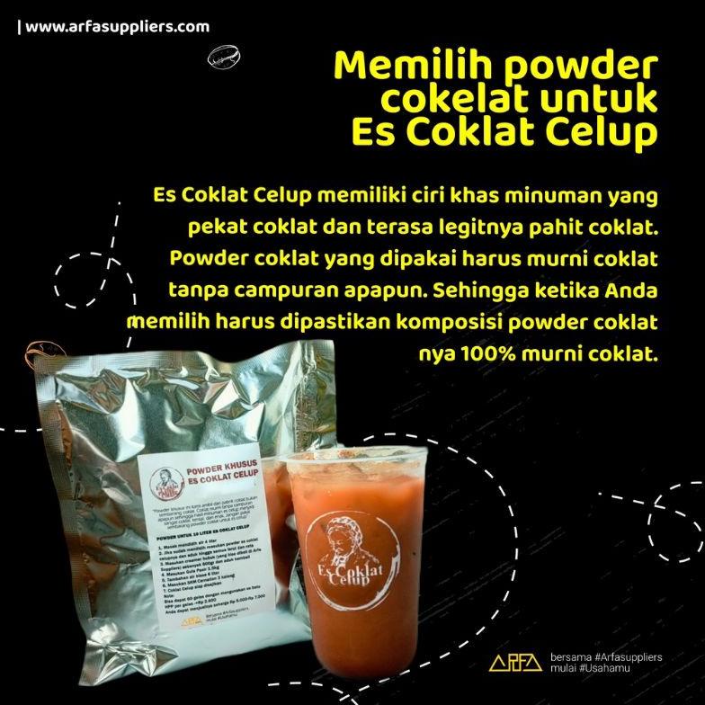 

Promo - Bubuk Coklat Celup Khusus (Murni) ,.