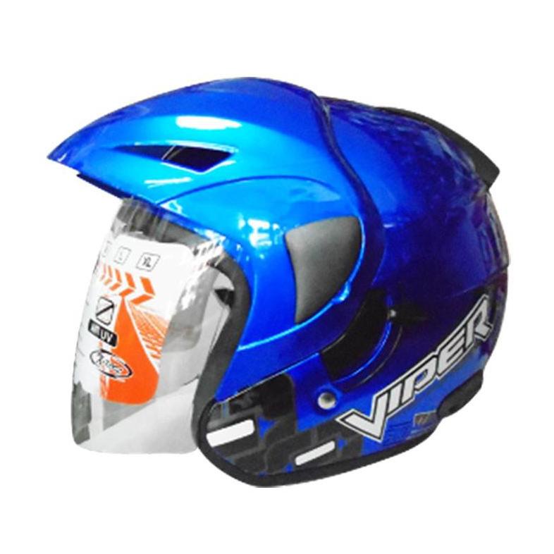 Helm Half Face Oxy Viper Blue