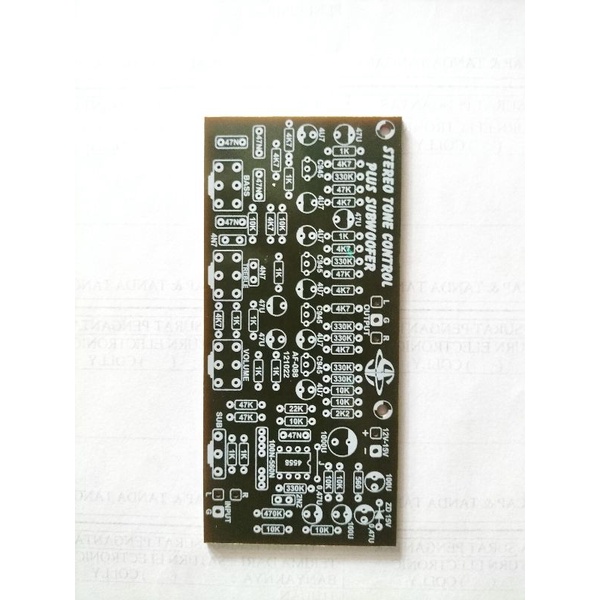 PCB Stereo Tone Control Plus Subwoofer AF-088