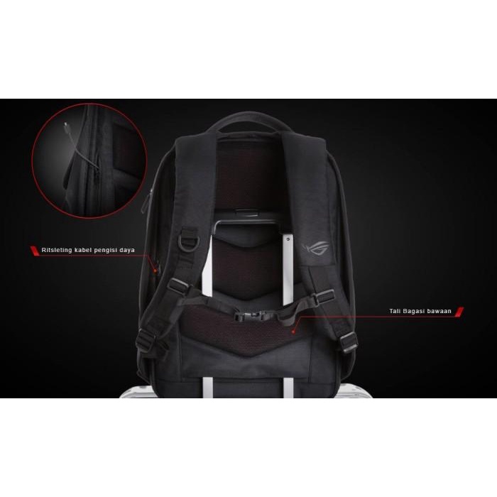 Tas Ransel Gaming Laptop Backpack Asus Rog Backpack Bp2500 Original