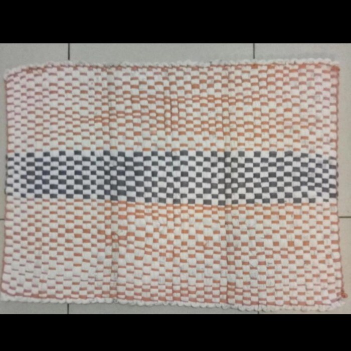 Keset Kamar Mandi KAIN ANYAM BESAR KAIN LAP 50x70 CM W7C2 Murah Anti Selip Lantai Termurah Bisa Cod 