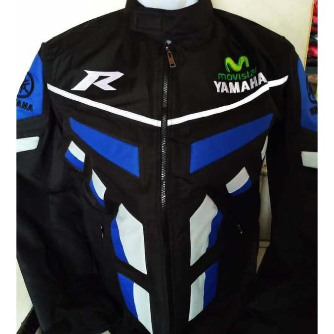 TERMURAH Jaket Motor Pria Yamaha Movistar Jaket Biker Club Touring harian Jaket