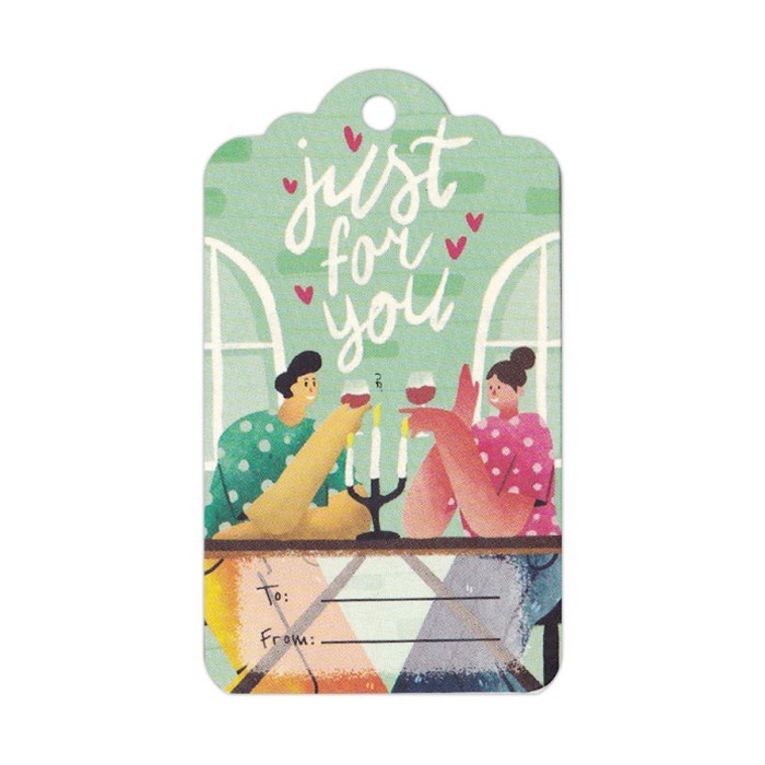 

Capricorn Design Gift Tag / Hang Tag Valentine Isi 1 - HTV026